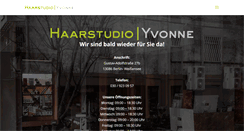 Desktop Screenshot of haarstudioyvonne.de